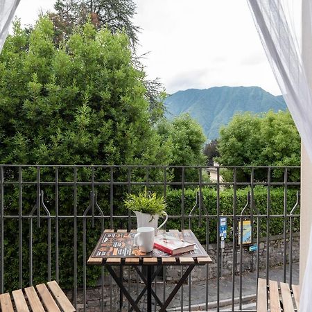 Lake Como Studio With Balcony And Private Parking Ossuccio Exterior foto